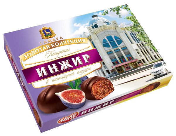 №2 КФ МИР Инжир в шоколадной глазури 160г в Белогорске